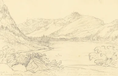 Fassa -dalen fra modsatte Gries